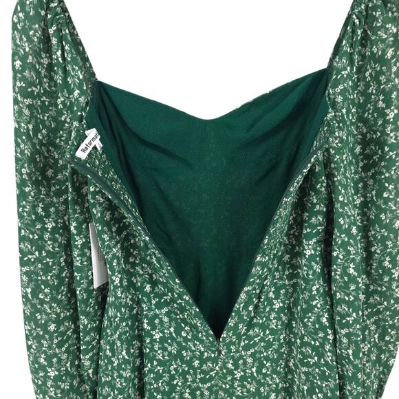 Reformation Cammi Dress in Parsley - Picture 8 of 16